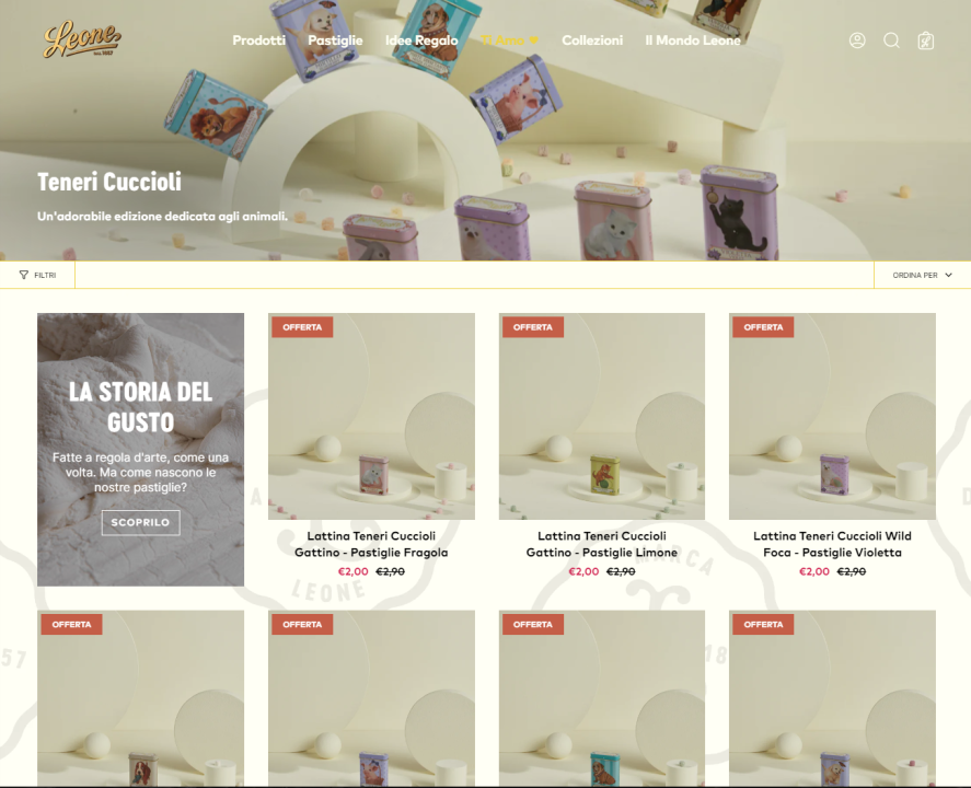Leone-website
